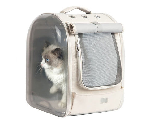 Bobs Choice LIFEBEA Luxury Pet carrier for Cats and Small Dogs, Backpack Soft Sided Pet Travel Carrier Bag
